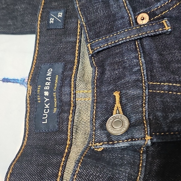 Lucky Brand Straight Jeans Size 32x32 - Picture 4 of 6